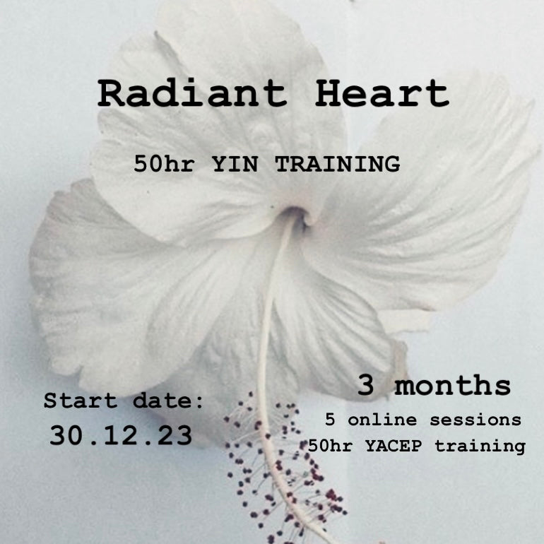 Radiant Heart 50hr YACEP Yin Training online